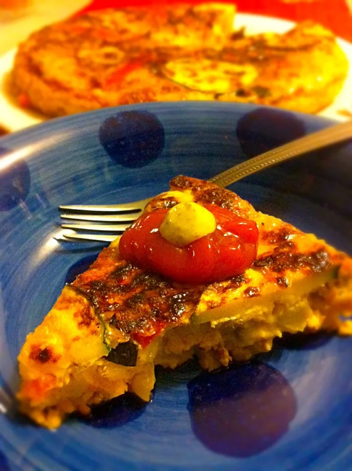 my favourite italian frittata :)|tomomi tawaraさん