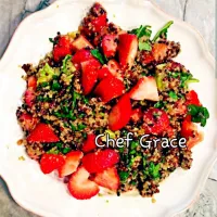 Quinoa with stwraberries|grace flambertさん