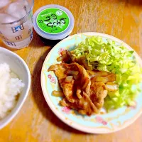 Snapdishの料理写真:豚肉の生姜焼き|a_uさん