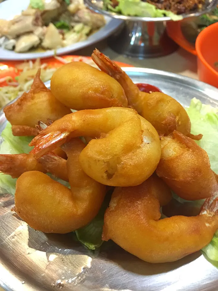 Prawn Fritters|chef baobao from Singaporeさん