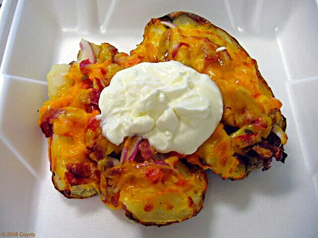 Loaded Baked Potato #Box lunch/Deli #Vegetable 🌟 🌟 🌟 #Side dish 😆 😆 😆|Alisha GodsglamGirl Matthewsさん