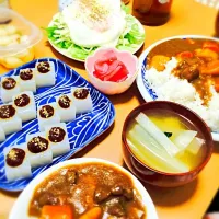 Snapdishの料理写真:夜ご飯|ぽむさん