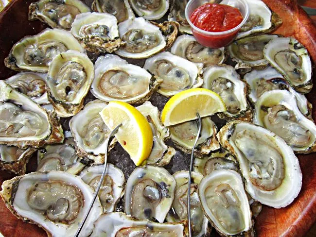 Half Price Oysters on the Half Shell Day at Mike Anderson's Seafood #Lunch with friends #Main dish ❤ 🐚 #Seafood 🌊|Alisha GodsglamGirl Matthewsさん