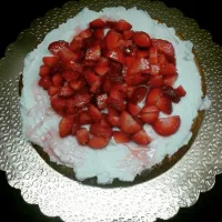 Snapdishの料理写真:Torta fragole e ricotta|roberta geaさん