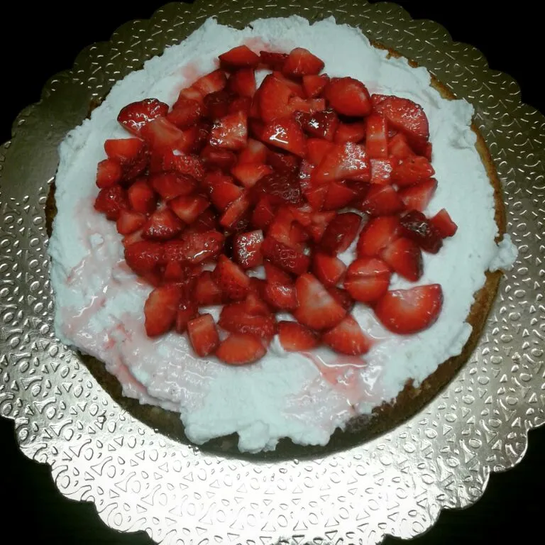 Torta fragole e ricotta|roberta geaさん