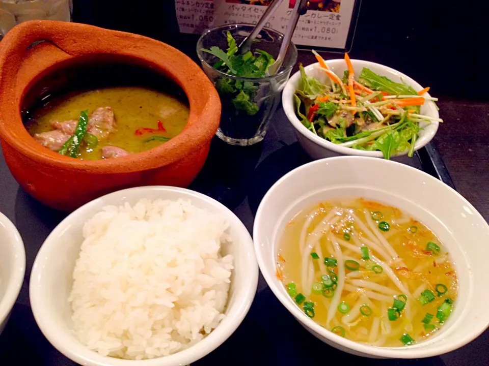 グリーンカレー定食|leimomiさん