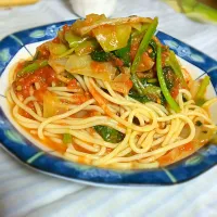 野菜たっぷりパスタ|まゆさん