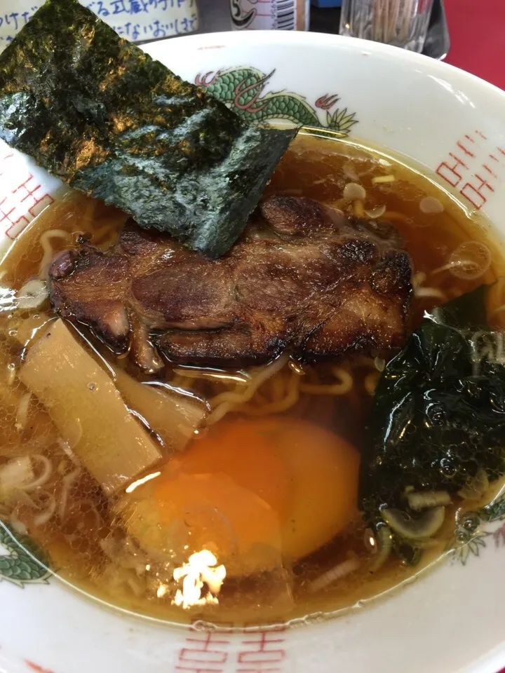 宇都宮 らーめん武蔵  醤油ラーメン|酩酊親父さん