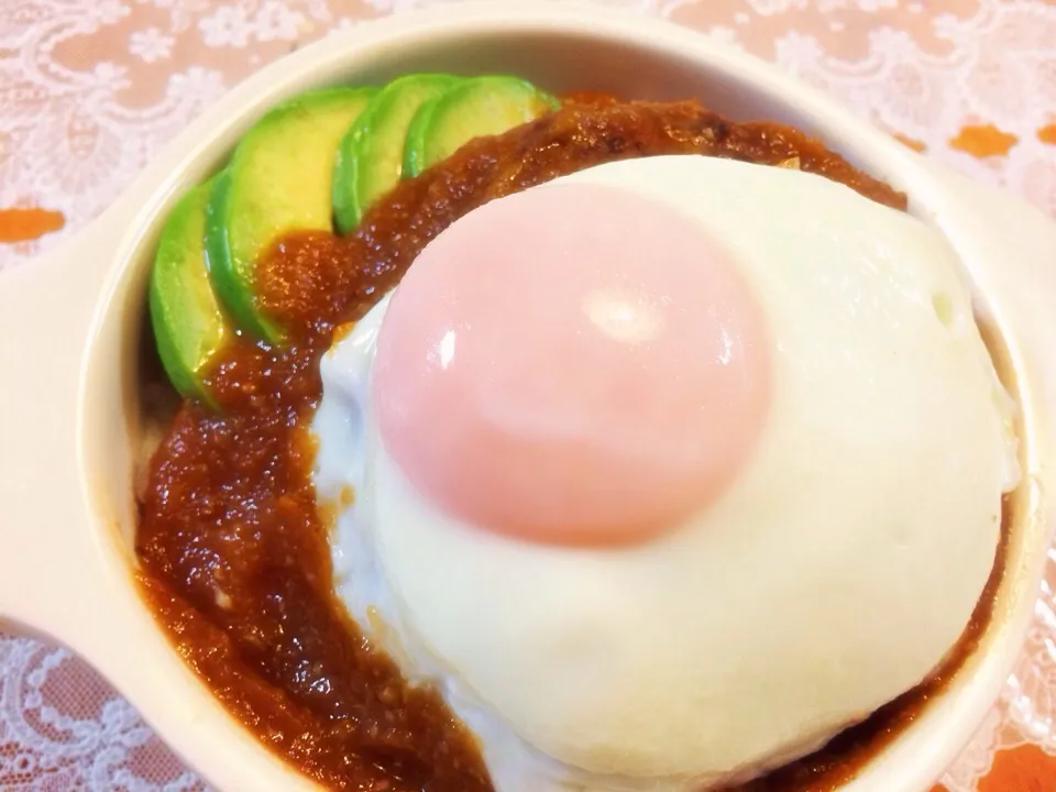 ロコモコ丼|ひろうさぎさん