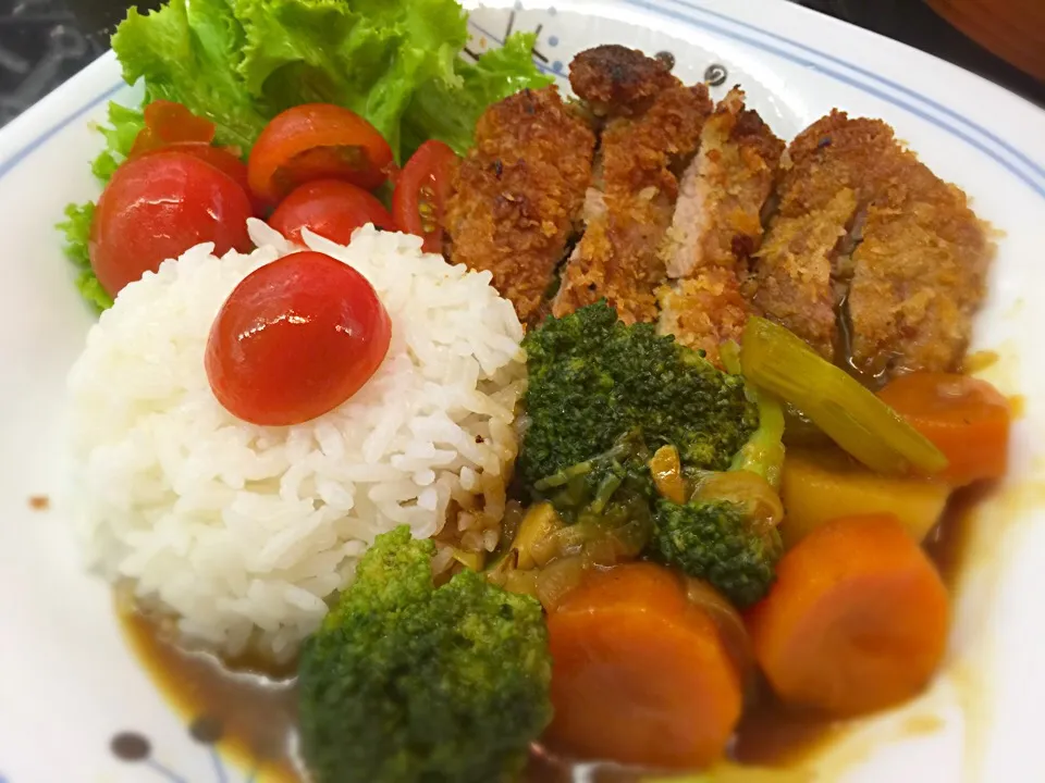 Japanese Tonkatsu Curry Rice|Colleen Teoさん