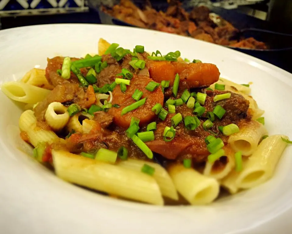 Beef Stew with Penne Pasta|Colleen Teoさん