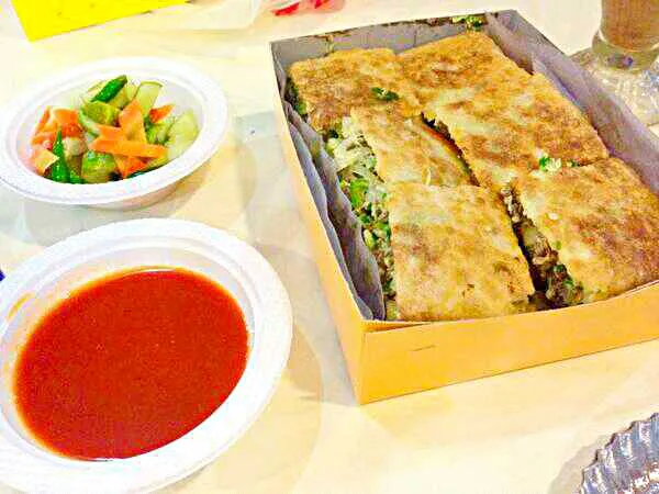 Snapdishの料理写真:martabak telor bandung - indonesian food
 #sanfransisco|Nandya Rahmatyaさん