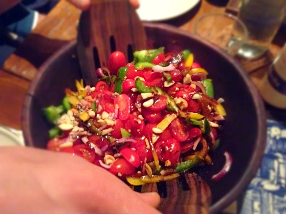 Tomato salad with pomegranate molasses|Mistaleさん