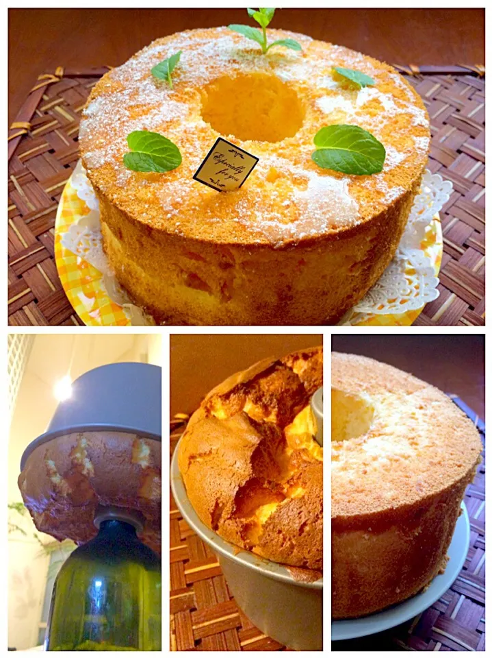 Citron chiffon cake🍊柚子ｼﾌｫﾝｹｰｷ|🌈Ami🍻さん