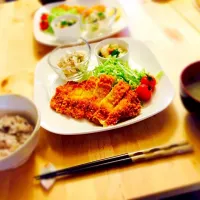 Snapdishの料理写真:チーズと大葉のミルフィーユカツ|MIKIさん