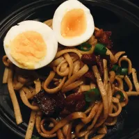 Bacon and Egg Yakiudon|Abigail M. Roseteさん