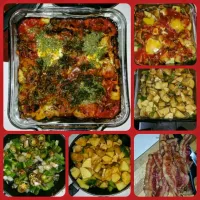 Spanish Breakfast Potatoes Casserole. Delicious. the recipe calls for 3 eggs to be baked on top. next time,  I will leave those out  or scramble/whisk them firs|Kellea Tibbsさん