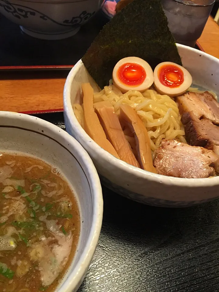 Snapdishの料理写真:お久しぶり！華丸味玉つけ麺(◍•ڡ•◍)❤|いつみさん