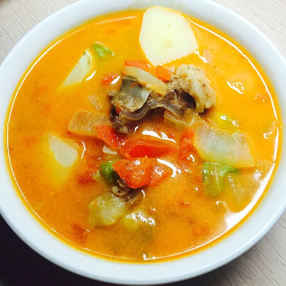 Beef with vegetable soup|Eniya Hsiaoさん