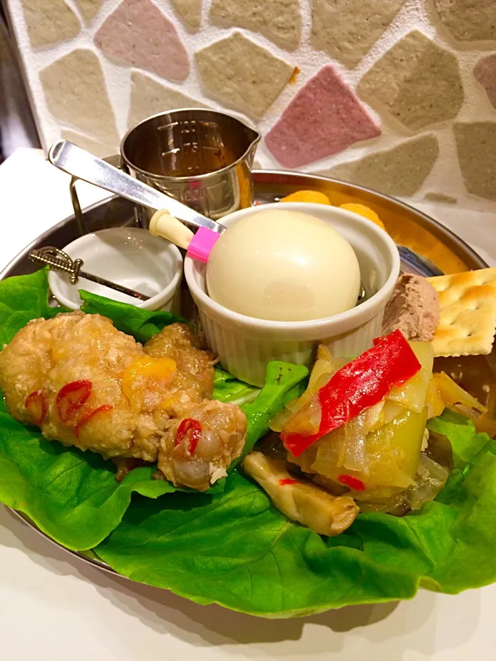 満◯式 おまかせ前菜盛り合わせ、豪華です\(//∇//)\|Tomoさん