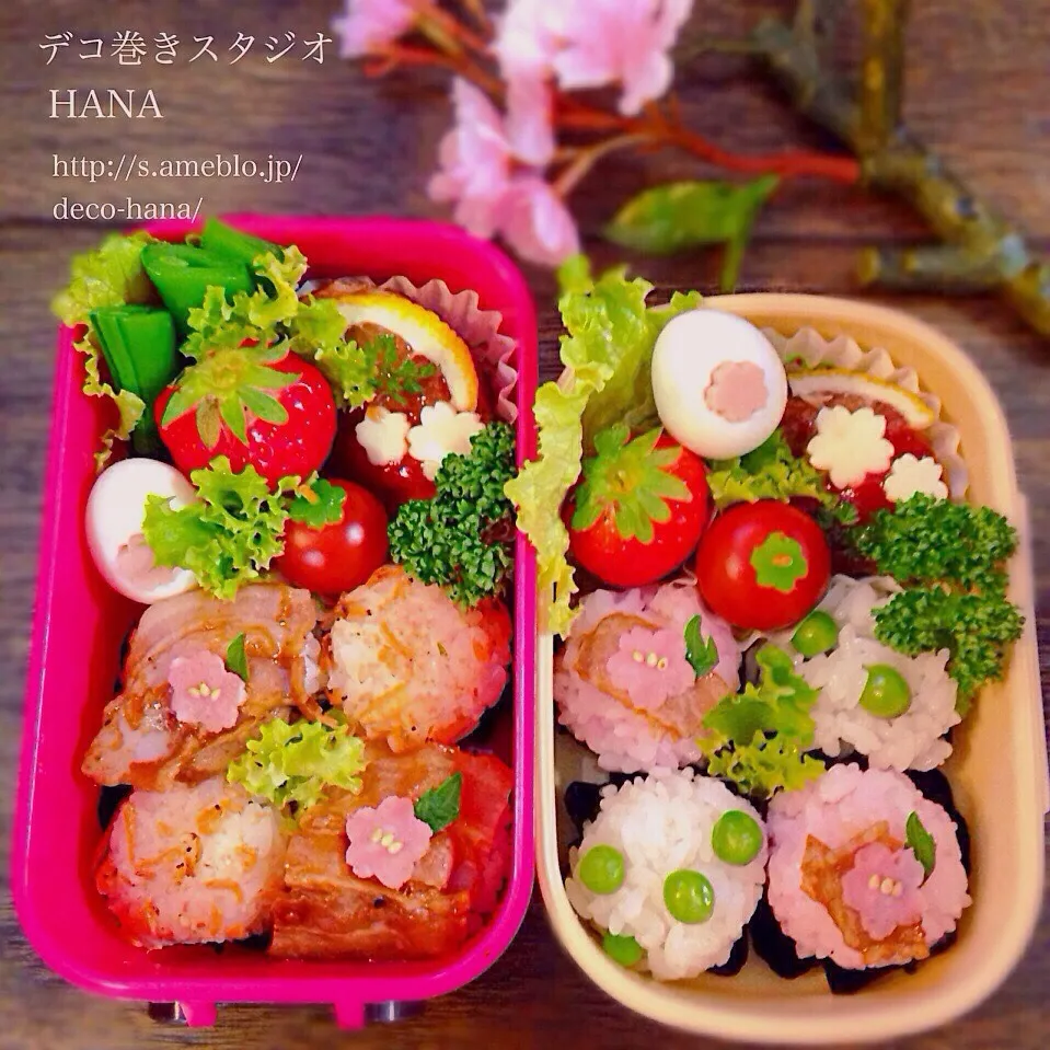 お花見ピクニック弁当|さとみ (satomi_foodart)さん