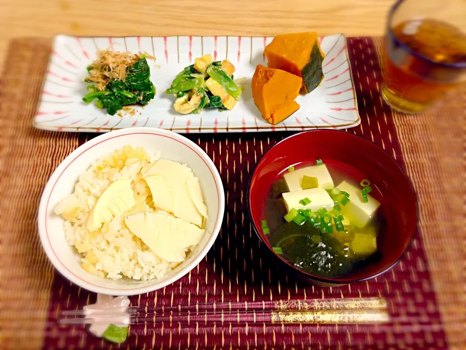 Snapdishの料理写真:今日のお夕飯＊4/2|ゆきぼぅさん