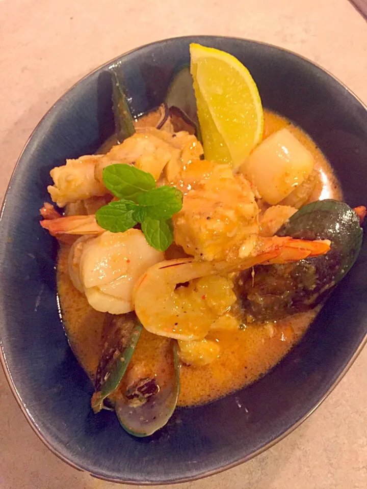 Red Thai Seafood Curry|Chrisy Hillさん