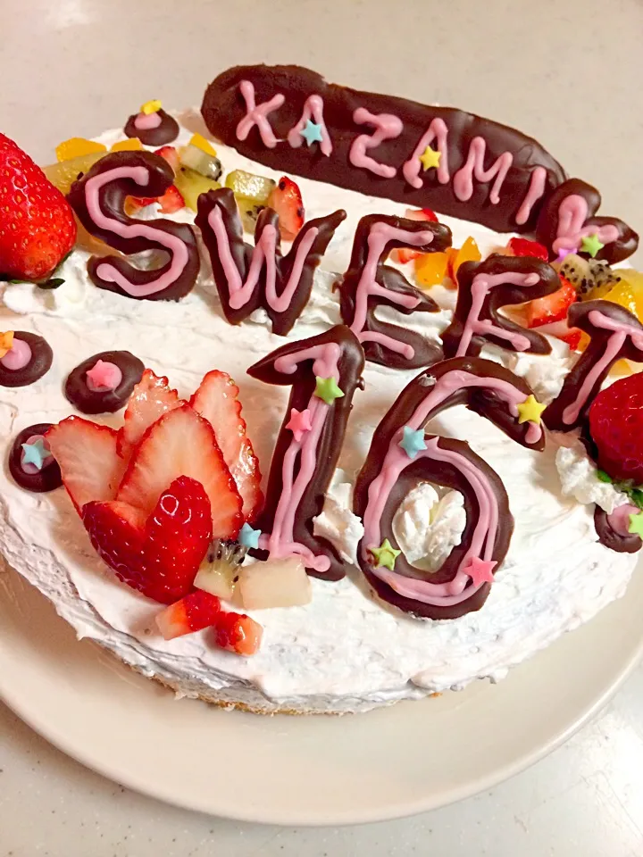 Sweet16 バースデーケーキ|Mさん