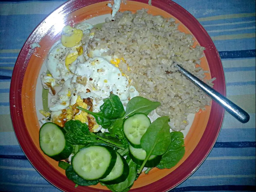 Protein, carbs, and veg to start the day right|Dawn Nelsonさん