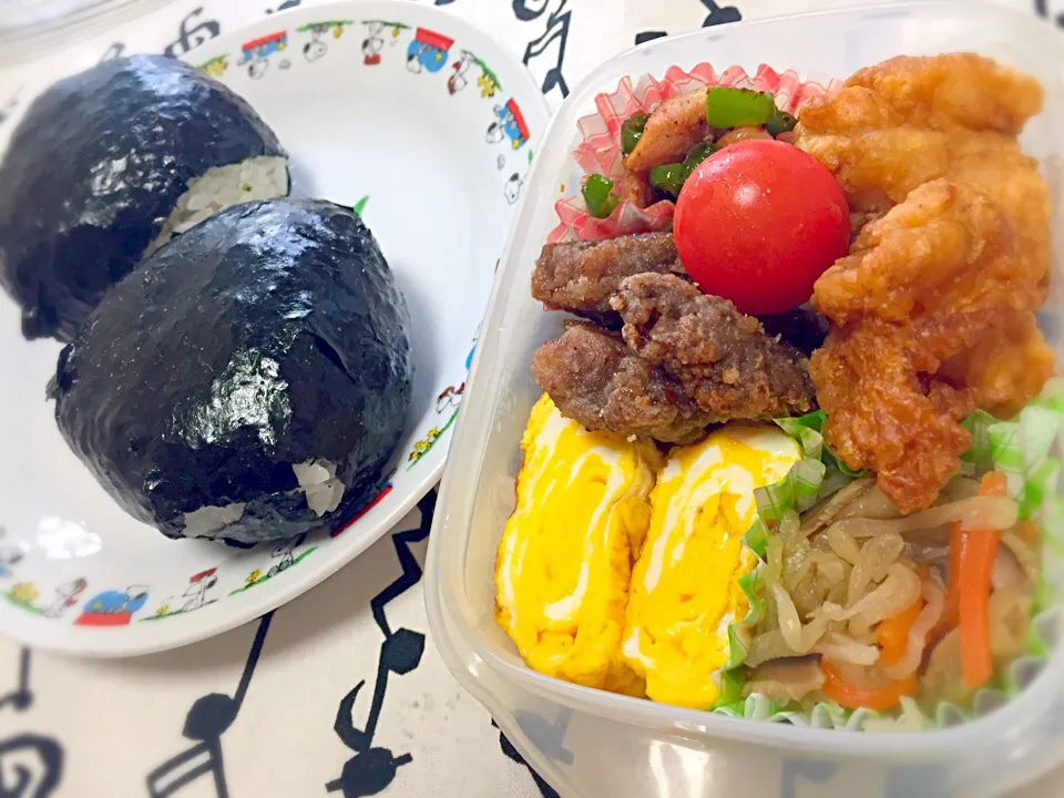 今日は開幕式ですってー1年間がんばれ！私もがんばらねばだぁ弁当|ちもこさん