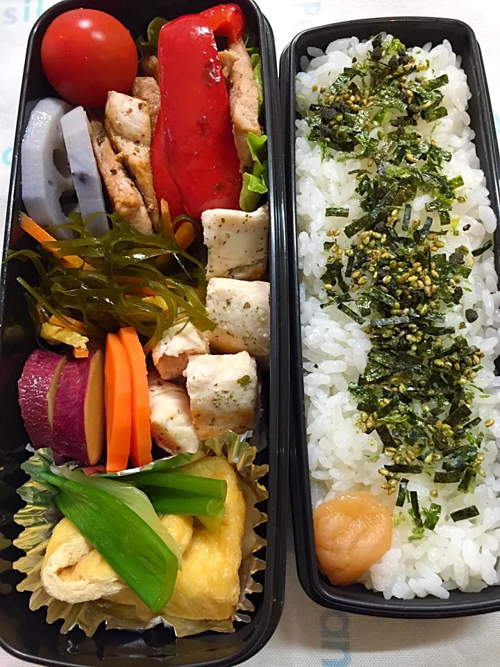 Snapdishの料理写真:今日のお弁当|chiinaさん