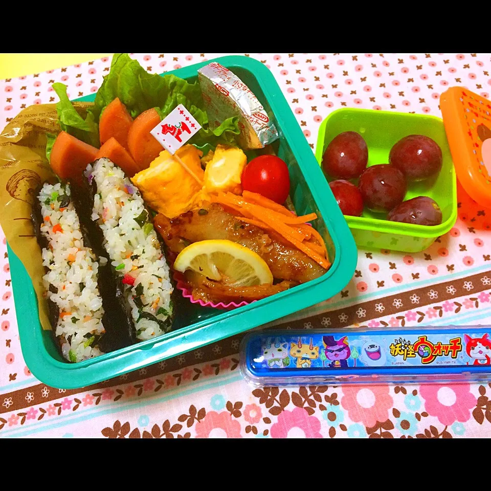 息子のお弁当୧⃛(๑⃙⃘◡̈๑⃙⃘)୨⃛|やえさん