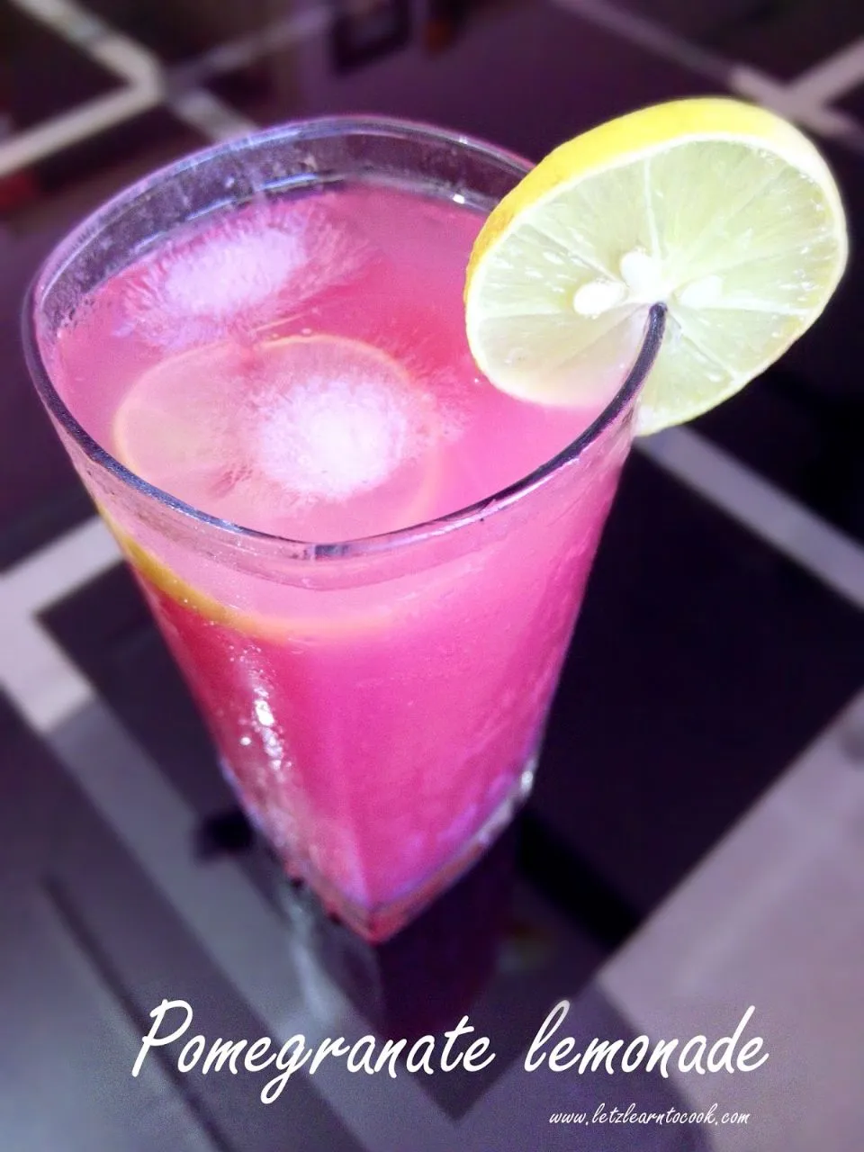 pomegranate lemonade|Letzlearntocookさん