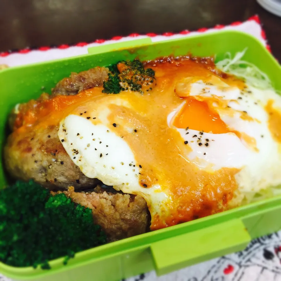 ロコモコ弁当|すいかさん