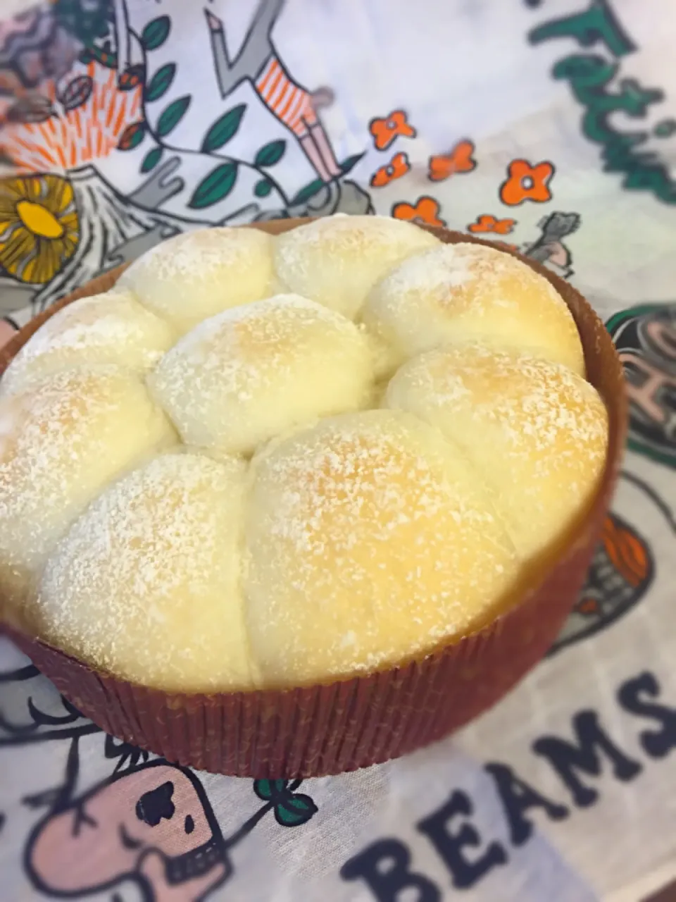 ミルクちぎりパン😋|焼きそばプリンさん