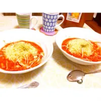 サフランライスのトマトソースがけ🍅✨|ｓａｋｉ*さん