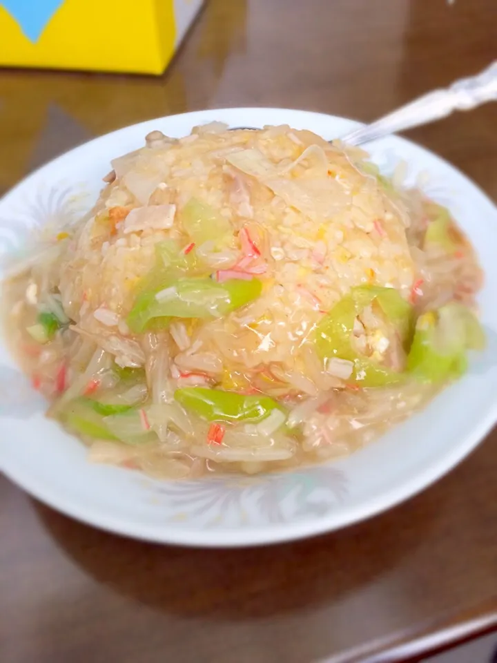 あんかけ炒飯|ワンパンマンさん