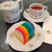 Durian ice cream rainbow cake!|Li Juanさん