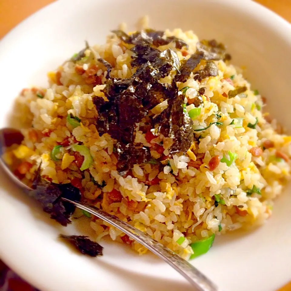 大好き♫納豆チャーハン(((o(*ﾟ▽ﾟ*)o)))|こなちゅんさん