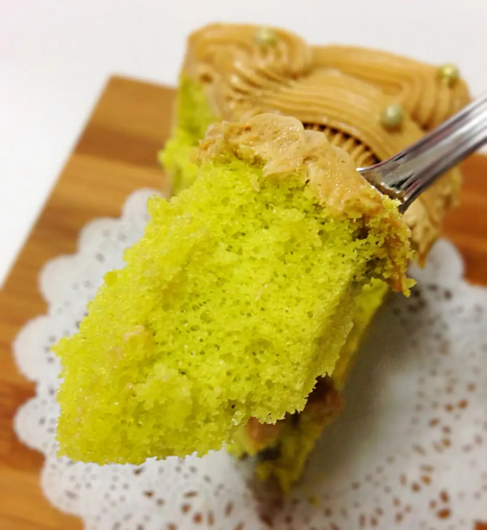 Gula Melaka pandan cake from Cedele|coxiella24さん