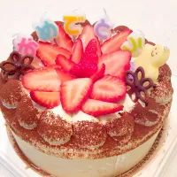 Snapdishの料理写真:祝、卒業〜ティラミス風ケーキ|みきこさん