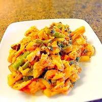 Lunch...
Ratatouille Vegetable Pasta with Portobello Mushroom... Yum!|Noeline Venturaさん