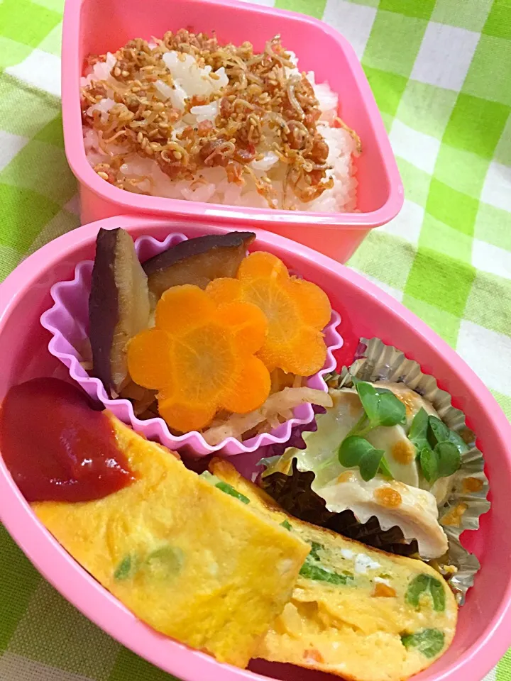 4月4日のお弁当(o´罒`o)♡|Hitomiさん