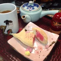 Snapdishの料理写真:桜たい焼き|Bryannah Cintronさん