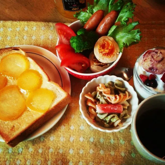 土曜日の朝ごパン|毎朝５時ラーⅡさん