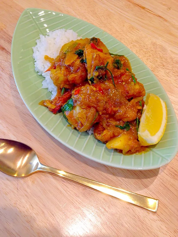 Snapdishの料理写真:very hot Shahin curry ！|mymamaさん