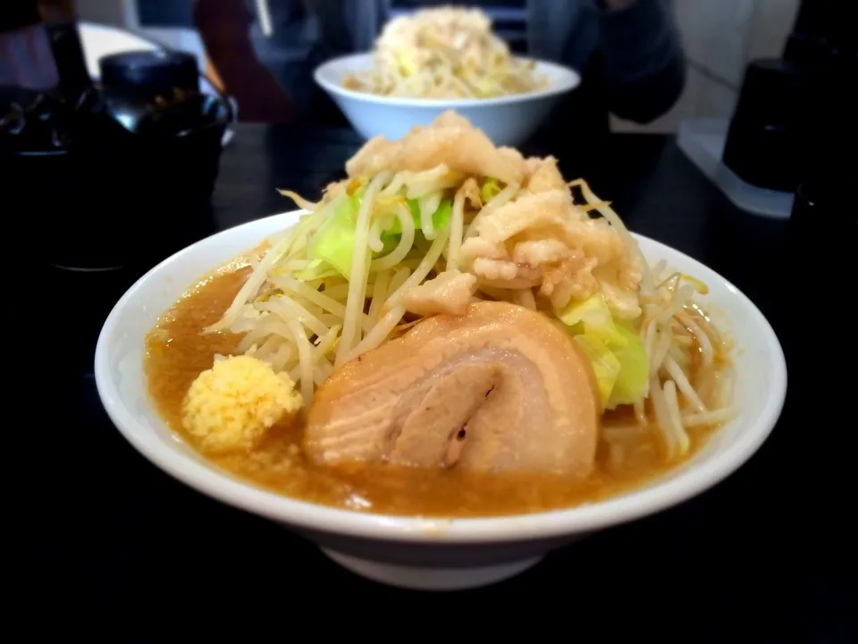 ラーメン(大盛) ニンニクアブラ|さとうさんさん