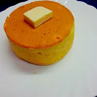 Snapdishの料理写真:分厚いホットケーキ|oneさん