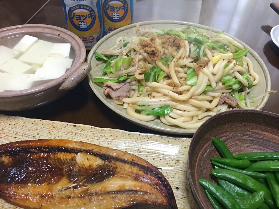 2015.4.4 焼きうどんランチ🍻🍻🍻|ゆみずさん