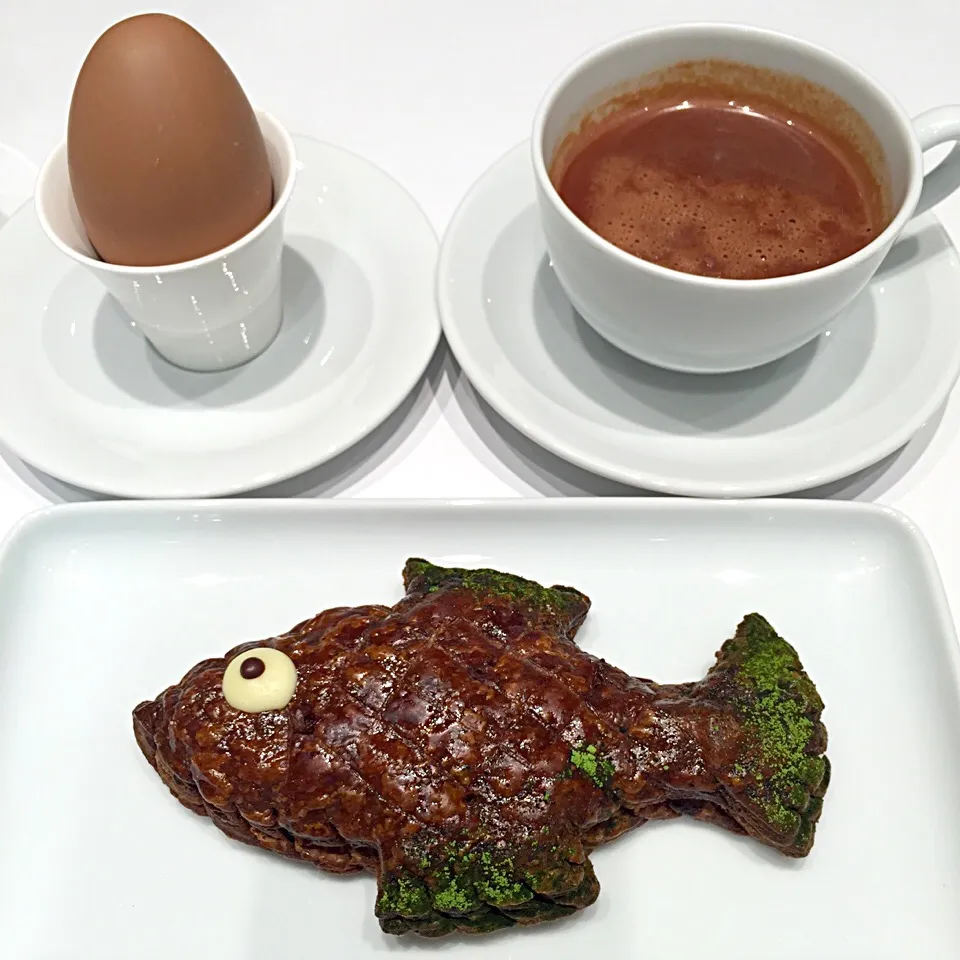 Snapdishの料理写真:JPH Poisson d'avril ＋ Menu Folie d'œuf|cakeさん